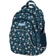 Školní batoh OXY SCOOLER Flowers  a klíčenka zdarma