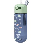 Láhev s brčkem OXY SMiLE 450 ml Ocean Life