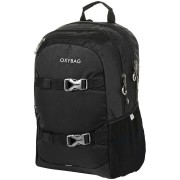 Studentský batoh OXY Sport Black a klíčenka zdarma