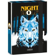 Box na sešity Night wolf A5