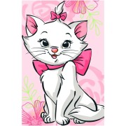 Osuška pro děti Marie Cat Pink Flower