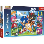 Puzzle Seznamte se se Sonicem/Sonic the Hedgehog 100 dílků