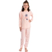 Dívčí pyžamo Bettymode PAMPELIŠKA dlouhý rukáv
