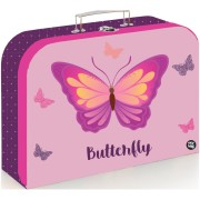 Kufřík na výtvarné potřeby 34 cm Motýl