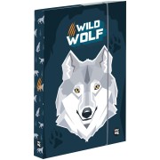 Desky na sešity A4 pro kluky Vlk