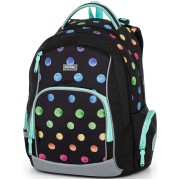 Školní batoh pro prvňáčky OXY GO Dots a box na sešity A4 zdarma