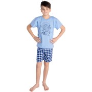 Chlapecké pyžamo Bettymode GAME krátký rukáv