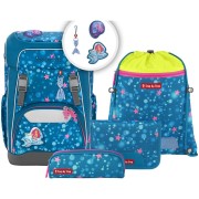 Školní batoh GIANT Step by Step Mermaid Lola  - 5dílný set a svačinový set zdarma