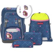 Školní batoh Step by Step GIANT Horse Lima - 5dílný set a svačinový set zdarma
