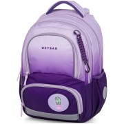 Školní batoh OXY NEXT Ombre Purple a vak na záda zdarma