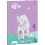Složka na sešity A4 Cute Animals - jednorožec