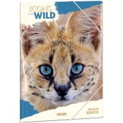 Složka na sešity A4 Icons of the Wild -Serval
