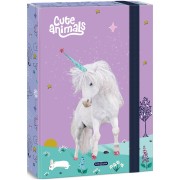 Box na sešity A4 Cute Animals - jednorožec