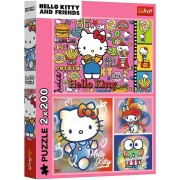 Puzzle 2x200 Hello Kitty a přátelé