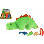 Zvířátko dinosaurus plyš 12-16cm 4 druhy 3m+