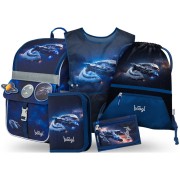 Školní set pro prvňáčky 5dílný BAAGL Zippy Vesmírná loď