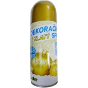 Dekorační sprej zlatý 250ml
