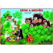 Omalovánky A5 - Krtek a medvědi