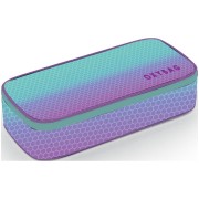 Školní pouzdro pro dívky JUMBO OXY Ombre Blue-Pink