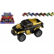 Auto terénní Off-Road mini kov/plast 6,5cm zpětné natažení mix druhů
