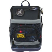 Aktovka do školy Baagl Zippy plus Pixel Space