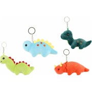 Přívěsek - plyšový dinosaurus 15-18 cm, různé barvy