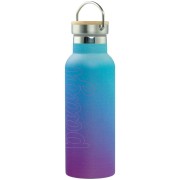 BAAGL Termoláhev s bambusovým víčkem Gradient modro-fialová 500 ml
