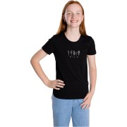 Dívčí tričko Bettymode WILD BLACK krátký rukáv