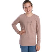 Dívčí tričko Bettymode WILD MOCCA  dlouhý rukáv