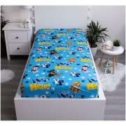 Prostěradlo Tlapková patrola 137 90x200x25 cm