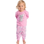 Pyžamo pro děti Bettymode MYŠIČKA dlouhý rukáv