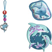 Doplňková sada obrázků MAGIC MAGS, Dolphin Finja, pro aktovky a batohy Step by Step