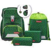 Školní taška Step by Step BASIS, Green Graphics - 4 dílný set, AGR certifikát a doprava zdarma