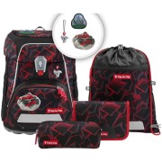 Školní aktovka Step by Step FIT, Ninja Yuma - 5 dílný set, AGR certifikát a doprava zdarma