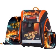 Aktovka pro prvňáčky Oxybag PREMIUM LIGHT auto 2 set