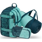 Školní batoh pro 2. stupeň Baagl Skate Petrol set