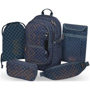 Batoh BAAGL Core Ska modrý 5dílný set