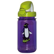 Nalgene láhev Clear Kids OTF 350 ml Purple Pinguin