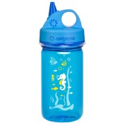 Nalgene láhev Grip´n Gulp 350 ml Blue Seahorse