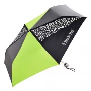 Dětský skládací deštník, černá/šedá/zelená