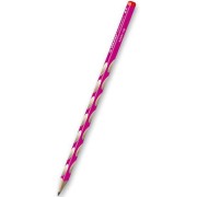 Grafitová tužka Stabilo Easygraph S - HB, pro praváky - růžová