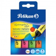 Zvýrazňovač Pelikan sada - 4 barvy