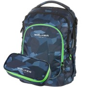 Studentský batoh Walker CAMPUS EVO 2.0 Camo Anthrazit 2dílný set, doprava a gumovací pero Pilot zdarma