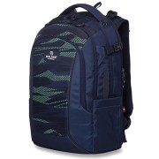 Školní taška Walker CAMPUS Neo Layers Green, doprava a gumovací pero Pilot zdarma