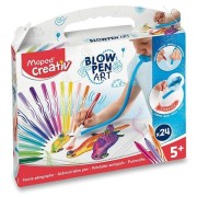 Sada Maped Creativ Blowpen Pop´Art Foukací pero - 24 barev