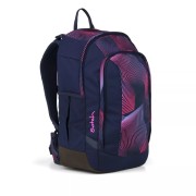 Studentský batoh Ergobag Satch match plus - Seismic Pink