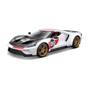Maisto - 2021 Ford GT Heritage, bílá, 1:18