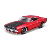 Maisto - 1969 Dodge Charger R/T, červená, Classic Muscle, 1:25