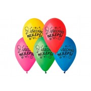 Balonek /Balonky nafukovací 10'' průměr 26cm Všechno nejlepší 10ks