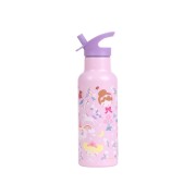 A Little Lovely Company - nerezová láhev na pití, 500 ml – princezny